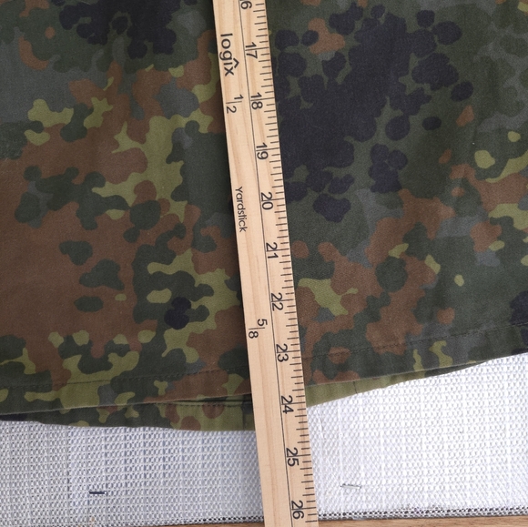 German Army Flecktarn Field Jacket 2012 Camo Combat Shirt Grn13 Bundeswehr - Picture 14 of 15